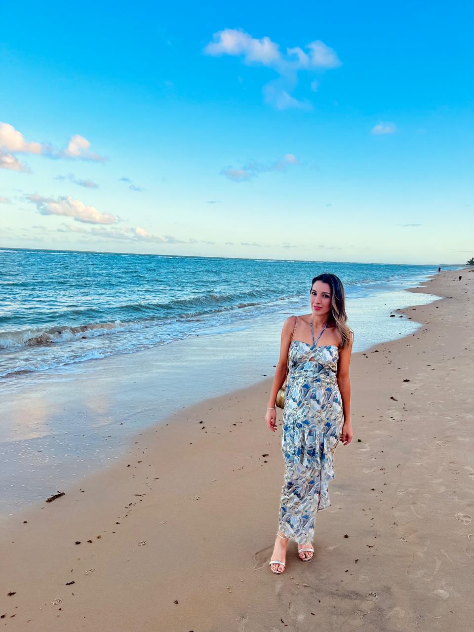Vestido Midi em Chiffon
