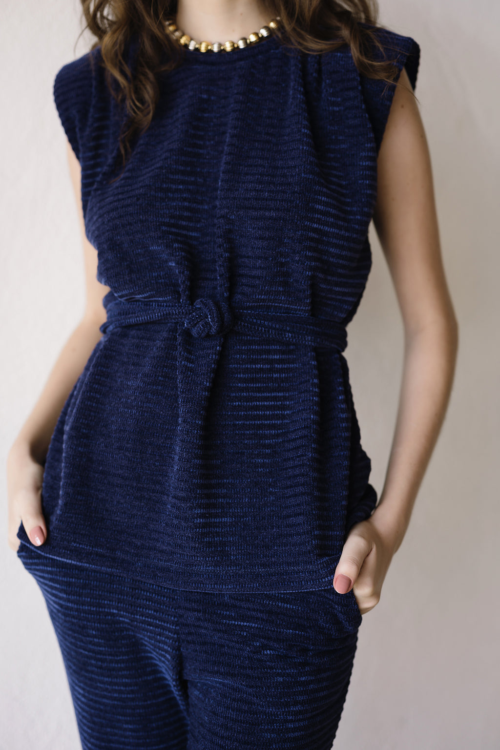 Conjunto Tricot Aveludado