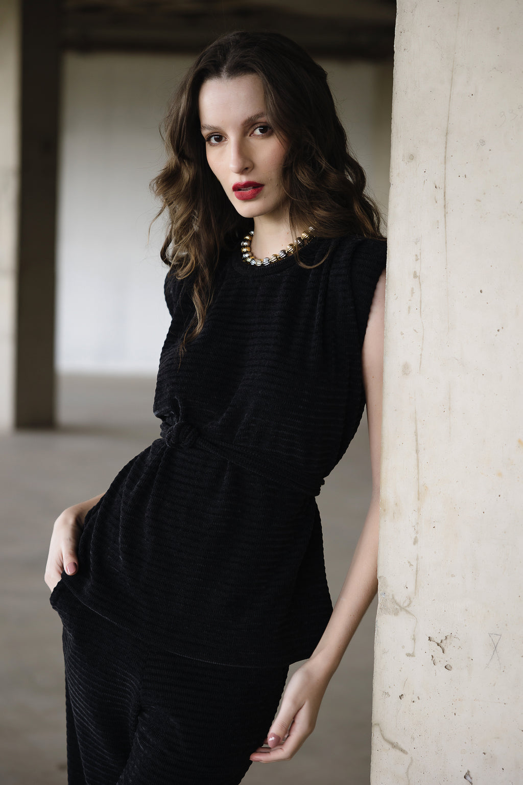 Conjunto Tricot Aveludado