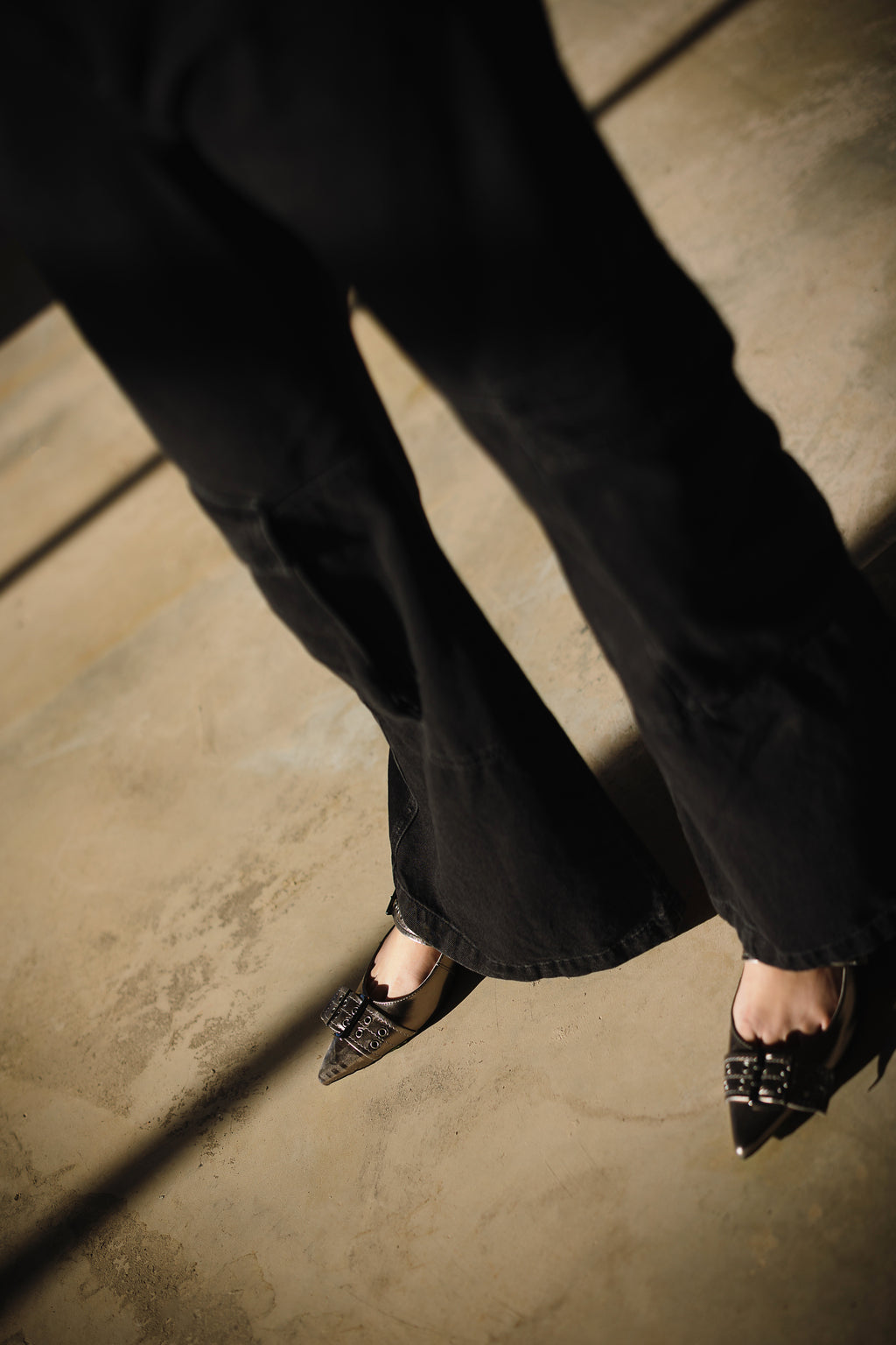 Calça Jeans Black Bolso Cargo
