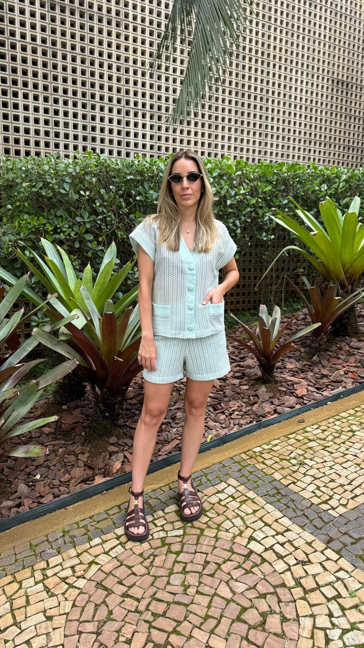 Conjunto em Tricot