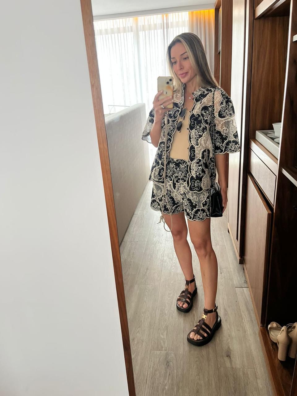 Conjunto Renda Algodão